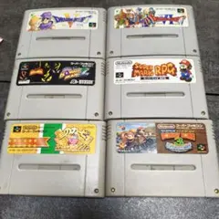 スーパーファミコン ゲームソフト セット