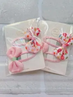 ヘアアクセサリー キッズ ヘアピン ピンク 子供 女の子