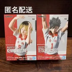 ハイキュー!! 黒尾鉄朗 & 弧爪研磨　ポージング 2ndユニ フィギュア