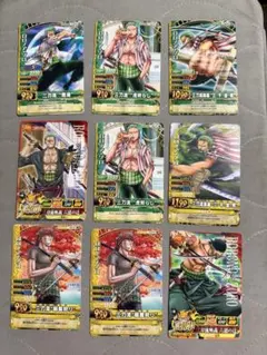 ワンピース ワンピーベリーマッチ ロロノア・ゾロ まとめ売り 6枚