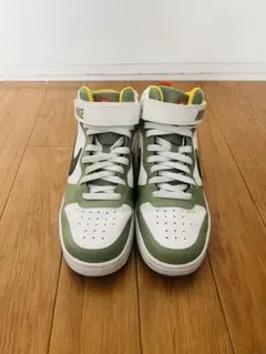 NIKE ハイカットスニーカー グリーン/ホワイト