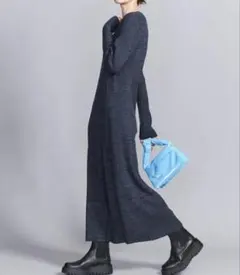 美品 ユナイテッドアローズ リネン混 ベルト ワンピース ピンク - メルカリ