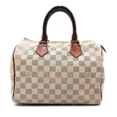 ルイヴィトン ハンドバッグ 鞄 N41371 スピーディ25 ダミエ アズール