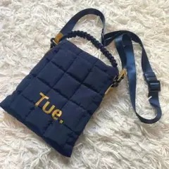 極美品Trideep weekly キルティング 2wayショルダー サコッシュ