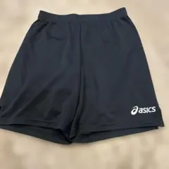 ASICS 黒 ショートパンツ