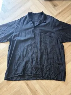 ほぼ未使用　24ss COMOLI ウールシルクオープンカラーシャツ　4