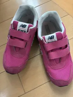 New Balance 515 キッズ スニーカー ピンク