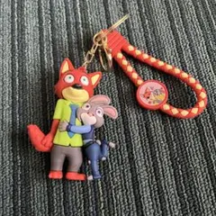 ズートピア ニック＆ジュディ キーホルダー ラバー製のサムネイル