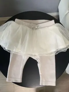 petit main チュールスカートつきレギンス　70