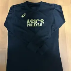 ASICS 野球長袖Tシャツ Sサイズ ブラック