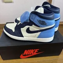 Retro High OG "Obsidian/University Blue"のサムネイル