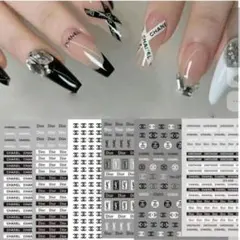 CHANEL・Dior イブサンローラン ロゴネイルシール 1枚～購入可能!!