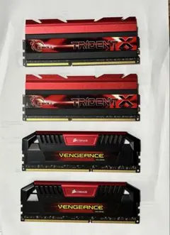 G.Skill- Corsair DDR3 32GB (8x4)セット