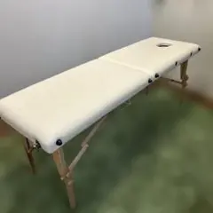 折りたたみマッサージ台クリーム色