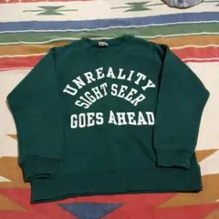 devilrock 緑色 トレーナー 110サイズ