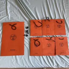エルメス HERMES ショッパー7点+リボン3つセット
