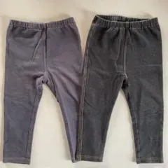 UNIQLO ベビー レギンス 90cm 2枚セット