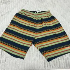 【新品・未使用】　AKTR MULTI BORDER SHORTS NV L