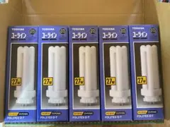 TOSHIBA FDL27EX-D-T 蛍光灯 27W 5個セット