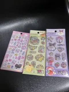 【高評価】海外正規品ハローキティボンボンドロップシール+ ウォーターシール3点D