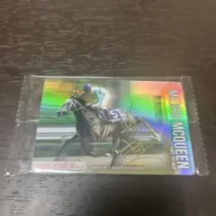 メジロマックイーン 金箔押し　サイン