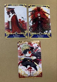召喚再臨：岡田以蔵 \"最終F ＆聖杯フェイタル100\"セット 最終再臨展 編成画面風カード 岡田以蔵 霊衣 2枚セット - メルカリ