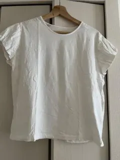 【 SHIPS any 】USAコットン パフスリーブ TEE FREE