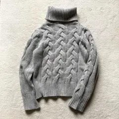 韓国　タートルネック　ニットトップス