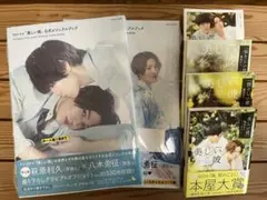 美しい彼小説全4巻 、未開封公式ビジュアルブック2冊