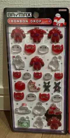 【正規品】ボンボンドロップシール ベイマックスB ディズニー 普通サイズ