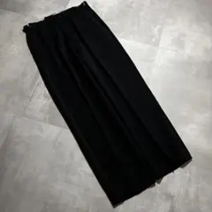 A19968 美品 08サーカス 23SS ビスコースウールイージーパンツ 黒5