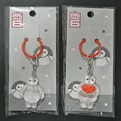 ディズニー ミニチャーム ベイマックス 2種 めじるし アクセサリー