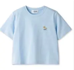LILY BROWN Lily Bear 刺繍 Tシャツ ライトブルーのサムネイル