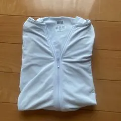 UNIQLO フルジップパーカー ライトブルー XL