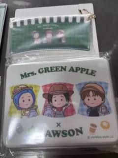 再値下げ中】Mrs. GREEN APPLE ローソン ポーチセット - メルカリ