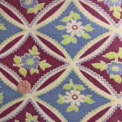 ヴィンテージフィードサック1/8サイズf410