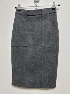 Doula Doula グレー タイトスカート オフィス カジュアル 通勤OK