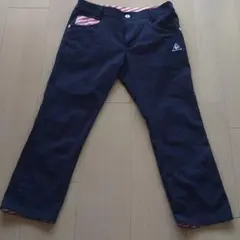 ルコックスポルティフ　ゴルフウェア　レディース　７号Ｓサイズ　紺色