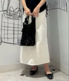 ロペピクニック　ホワイトデニムスカートタグ付新品未使用