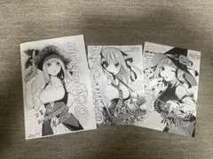 バ*ン様 五等分の花嫁　中野二乃　購入特典セット