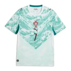 未使用 ポルトガル ロナウド 7番 2026 アウェイ レプリカユニフォーム L