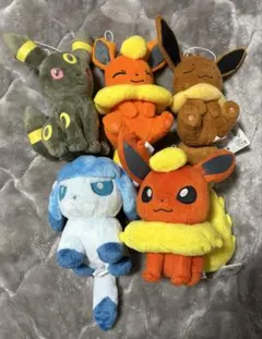 ポケモン ブイズ　ぬいぐるみセット