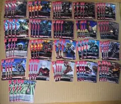 ガンダムカードゲーム ブースター 赤関連 21種 デッキパーツ 各4枚セット