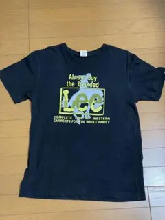 Lee ロゴプリント Tシャツ ブラックのサムネイル
