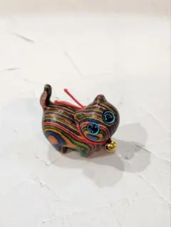 関西万博 スーダンパビリオン お土産 猫 置物 鈴