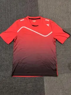 diadora Lサイズ レッド Tシャツのサムネイル