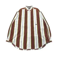 TOMMY HILFIGER 長袖シャツ ストライプ Ｍ