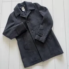バックナンバー ウール混コート グレー Mサイズ