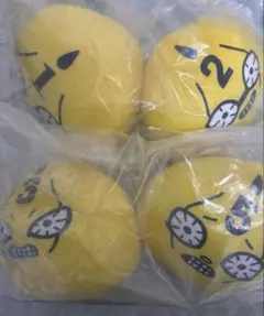 オマケ、ピンズなど、34ケ付き！G賞 もちもちもっち ぬいぐるみ ピストルズ