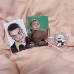 スキズ ヒョンジン サウナガチャガチャ ジニレット トレカ